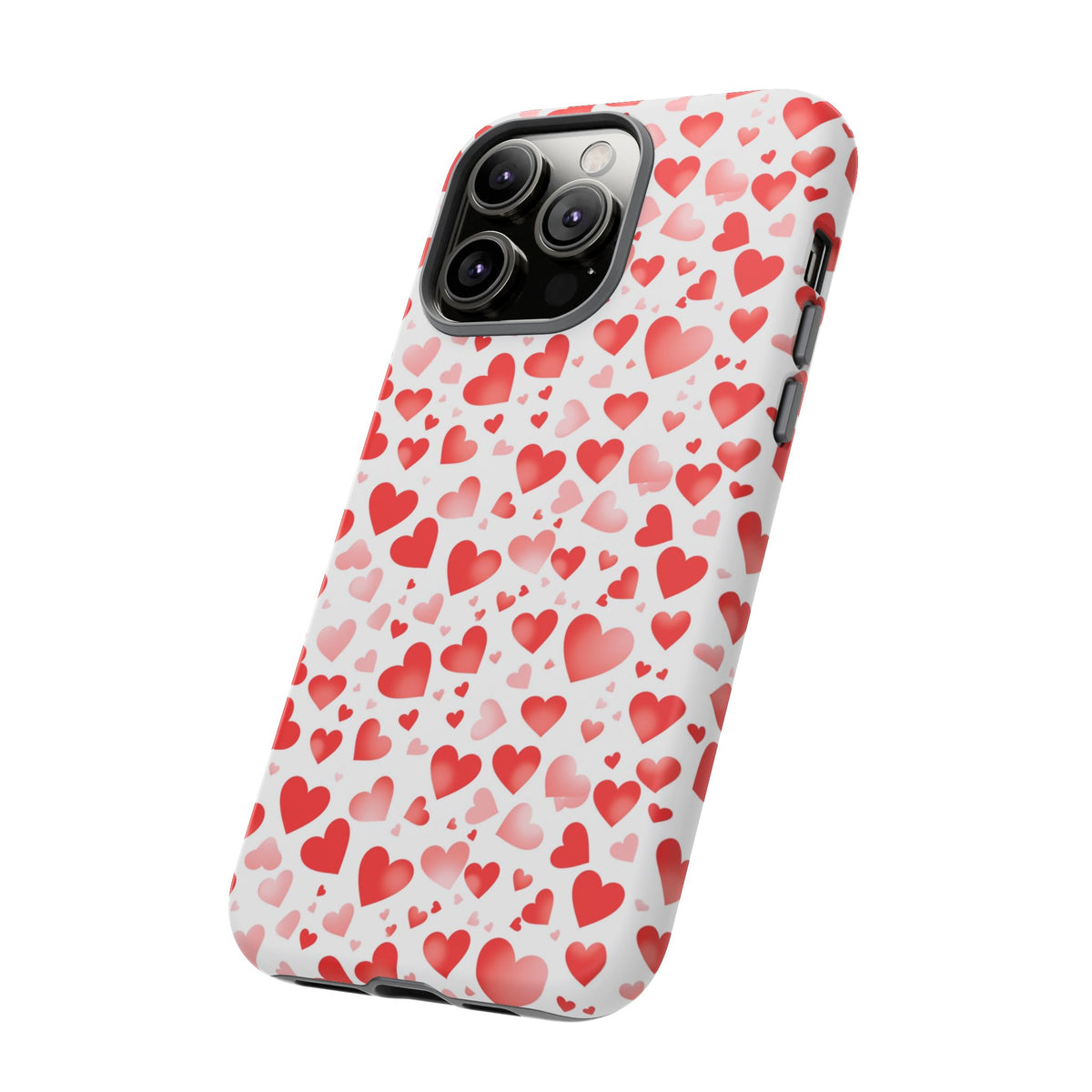 Heart Pattern Phone Case – Stylish & Loving Design for Your Device 231