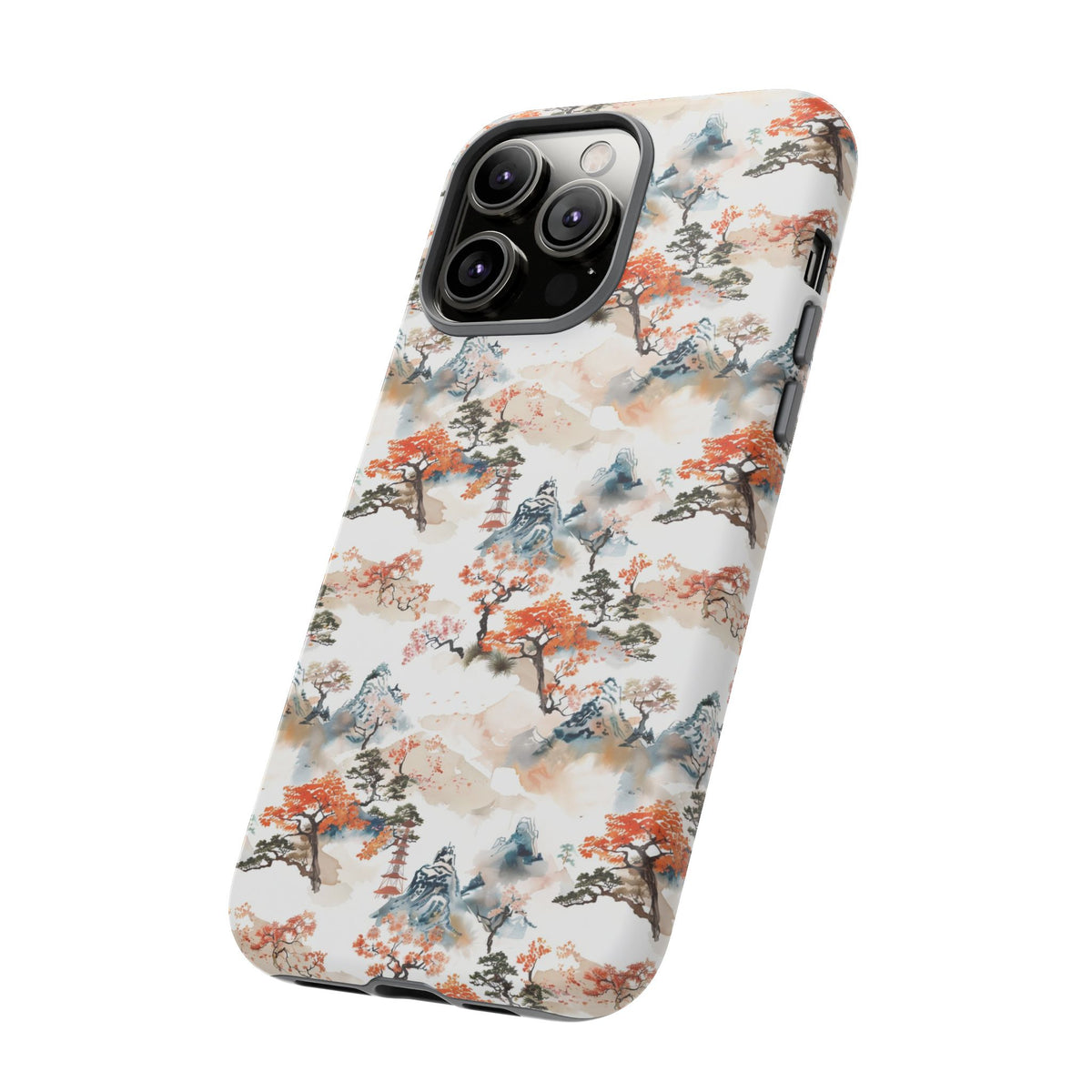 Japanese Pattern Phone Case – Elegant & Timeless Design for Your Phone 506