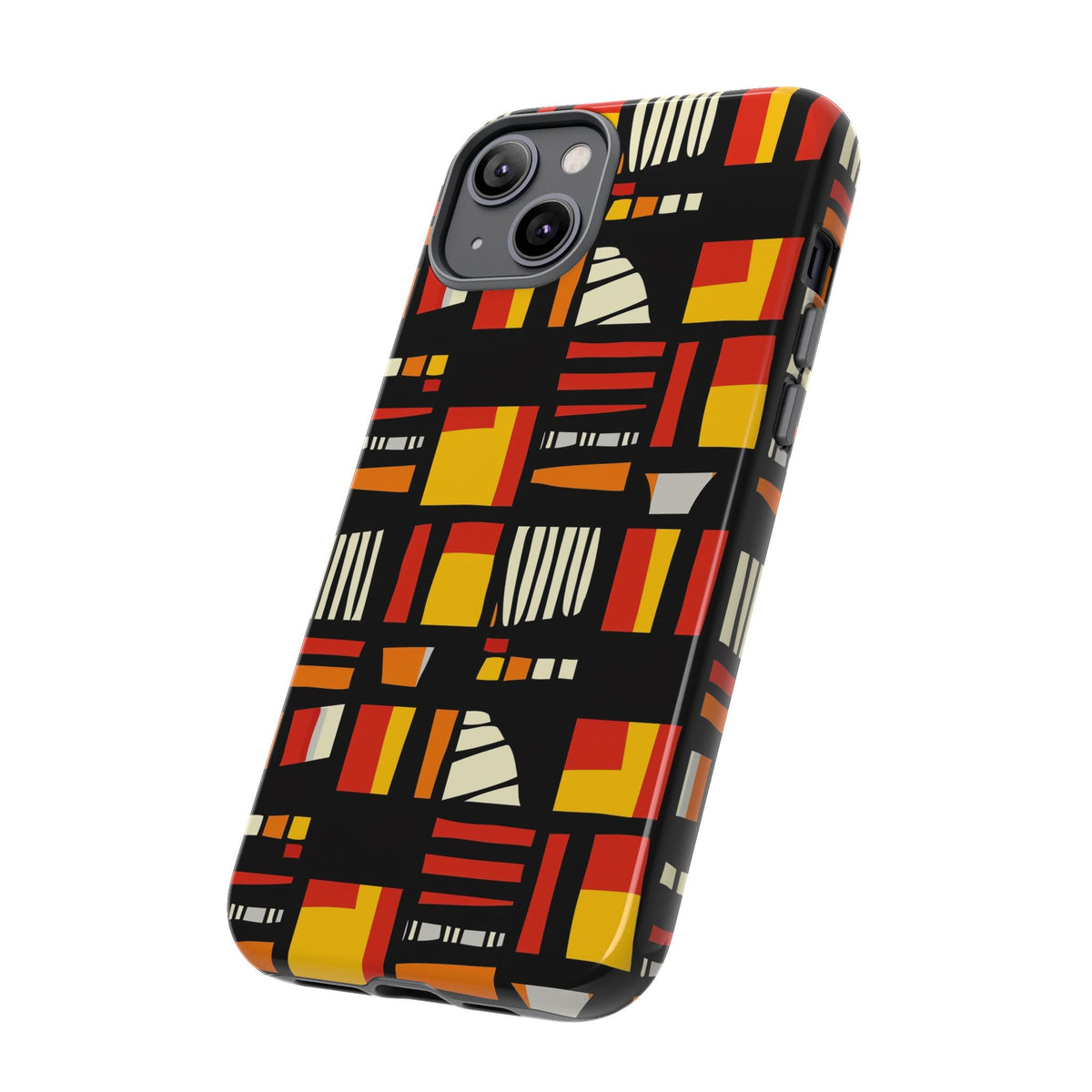 Stylish African Pattern Phone Case – Unique and Vibrant Protection 099