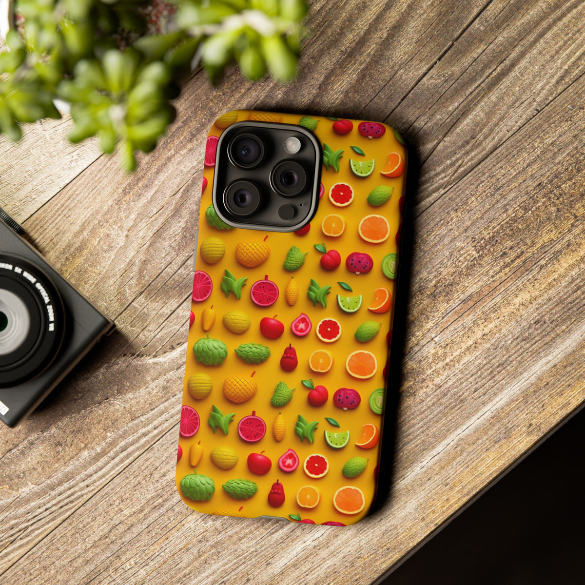 Fruit Pattern Phone Case – Vibrant & Fun Design for Your Smartphone 822