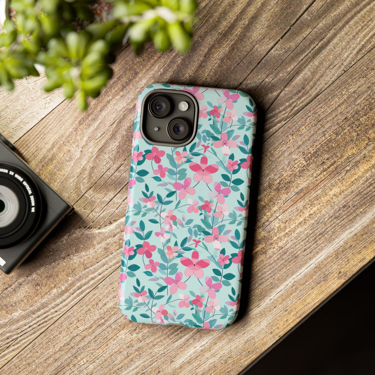 Spring Pattern Phone Case – Fresh & Vibrant Design for Your Phone 412