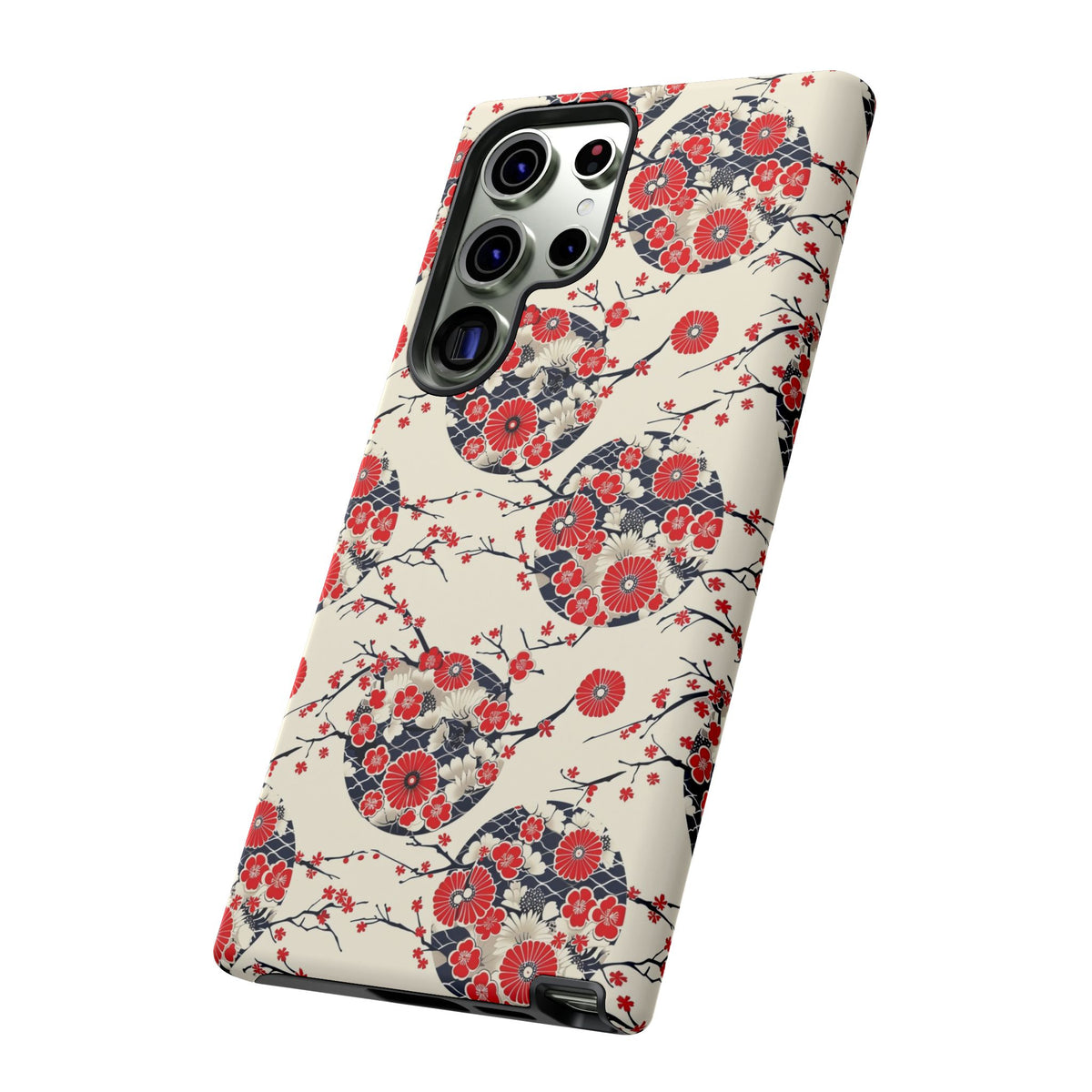 Japanese Pattern Phone Case – Elegant & Timeless Design for Your Phone 138