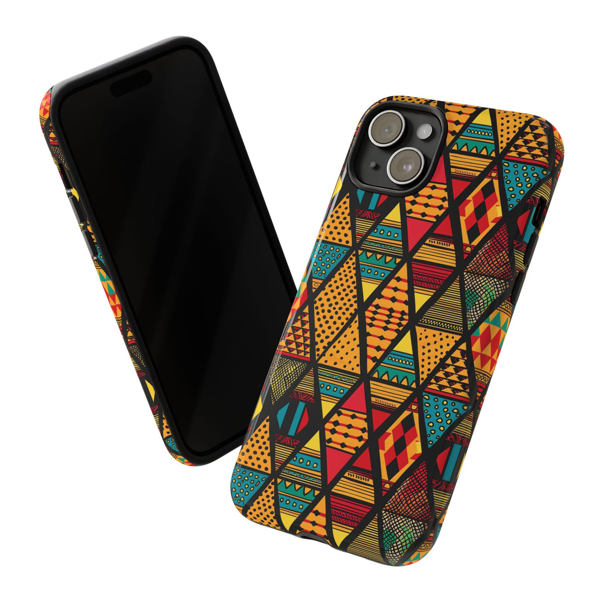 Stylish African Pattern Phone Case – Unique and Vibrant Protection 178