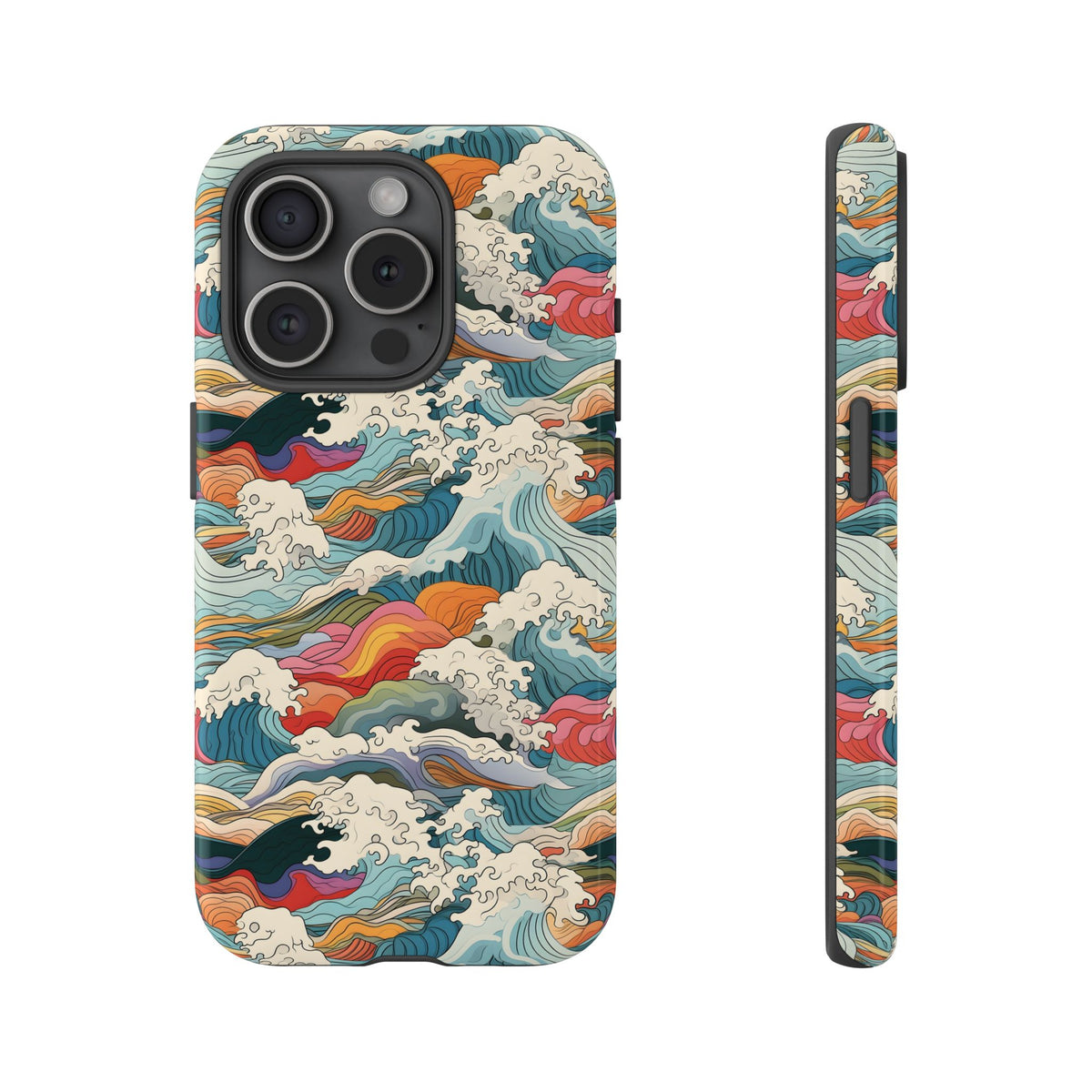 Japanese Waves Phone Case – Embrace Timeless Elegance with Classic Design 2