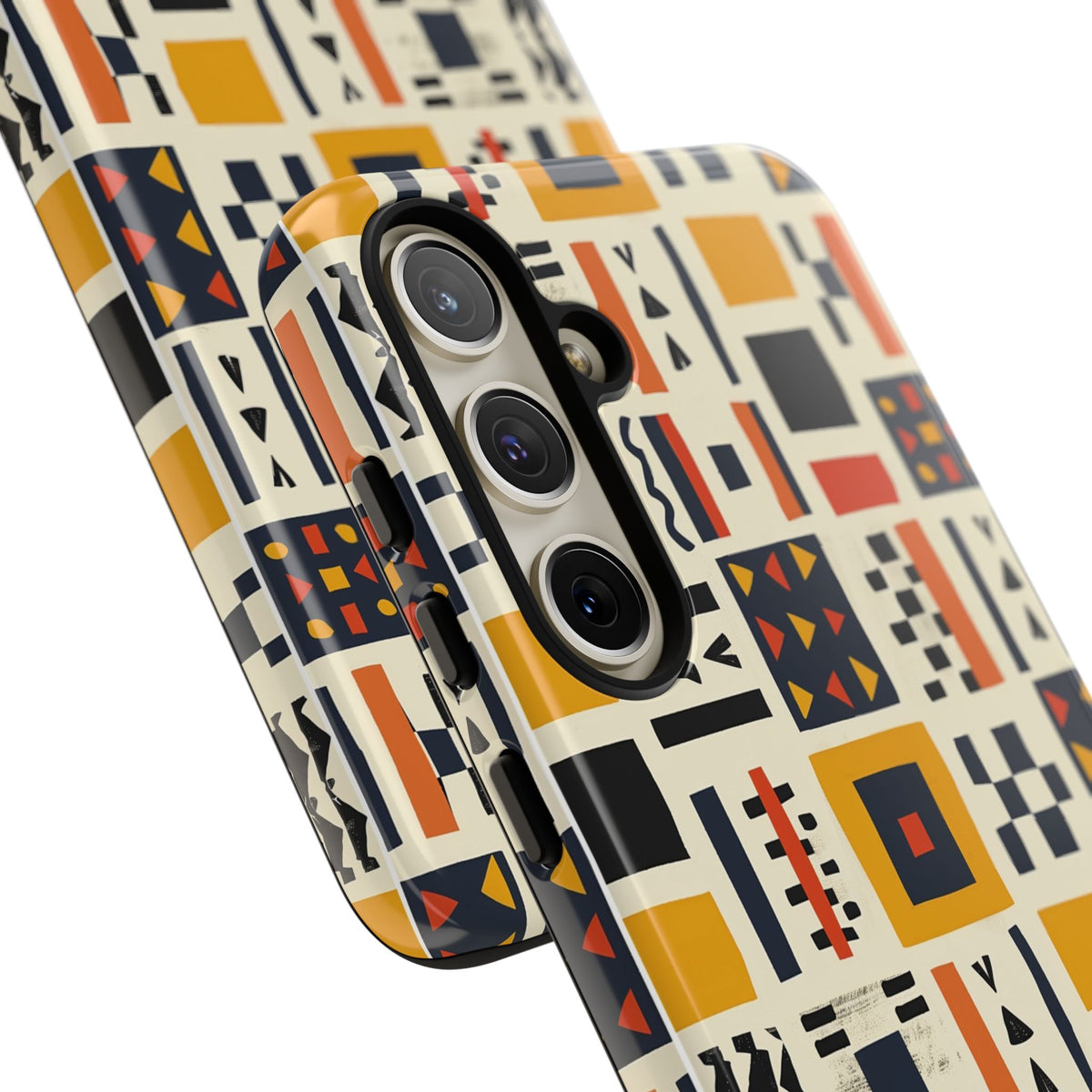 Stylish African Pattern Phone Case – Unique and Vibrant Protection 104