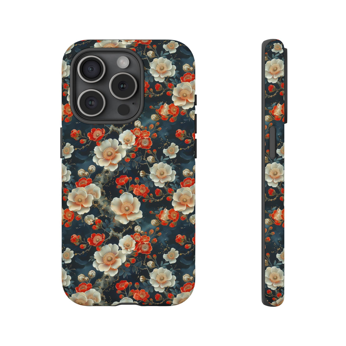 Japanese Pattern Phone Case – Elegant & Timeless Design for Your Phone 111