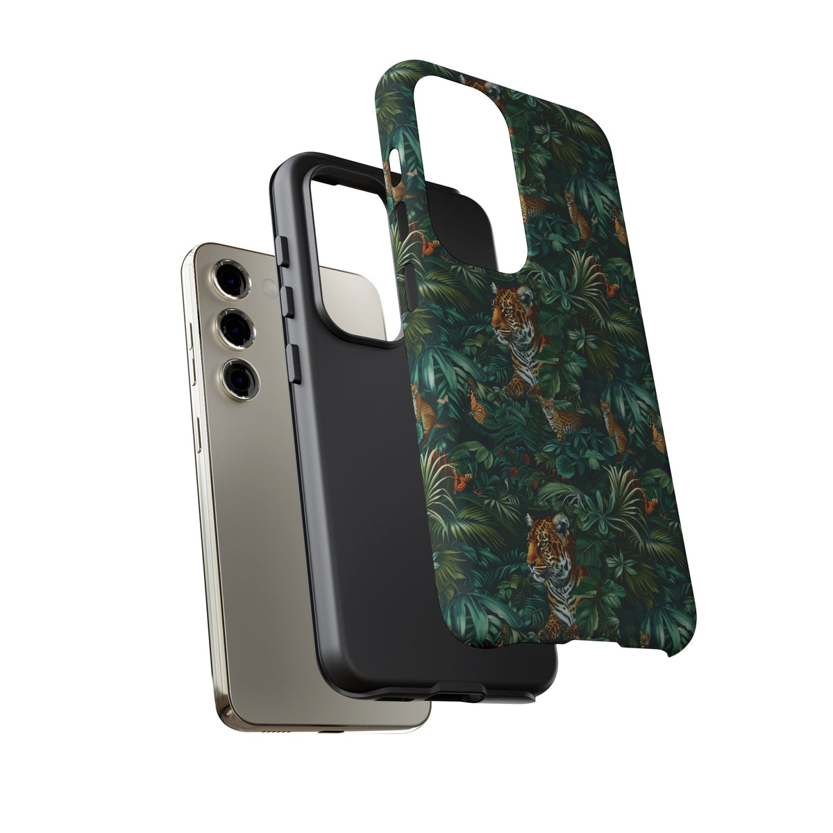 Jungle Pattern Phone Case – Exotic & Lush Design for Your Phone 326