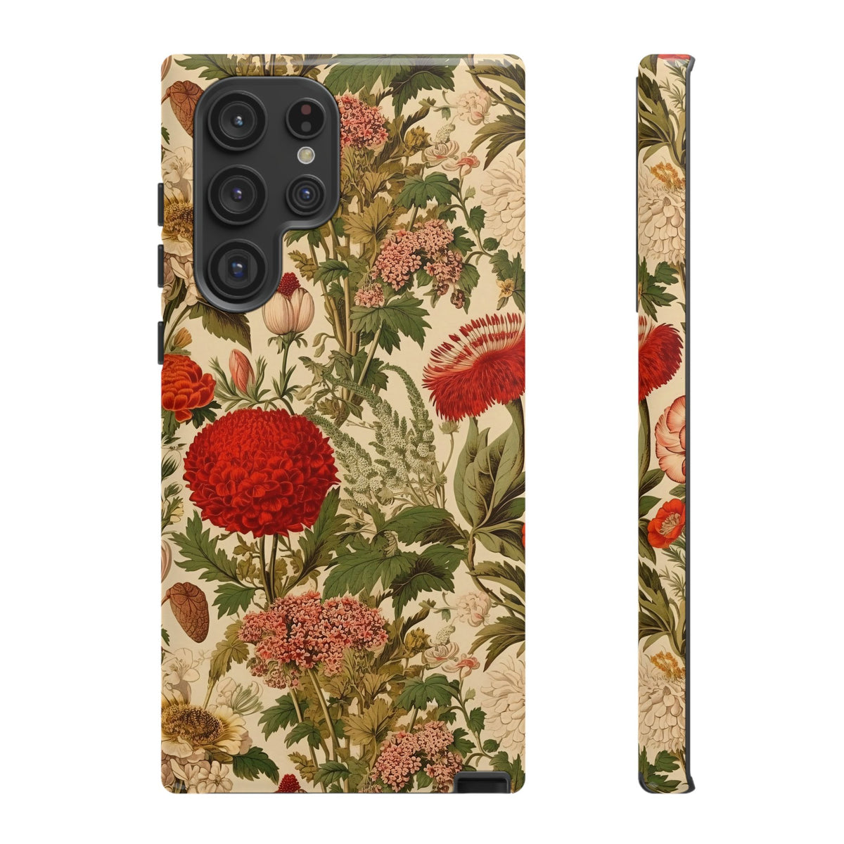 Antique Garden Botanical Phone Case - Vintage Botanical Phone Cover 2