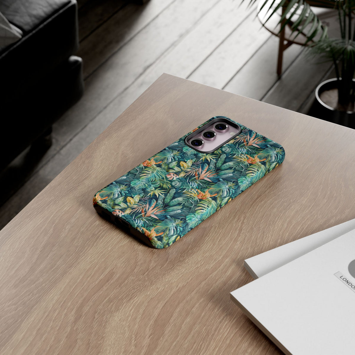 Jungle Pattern Phone Case – Exotic & Lush Design for Your Phone 333