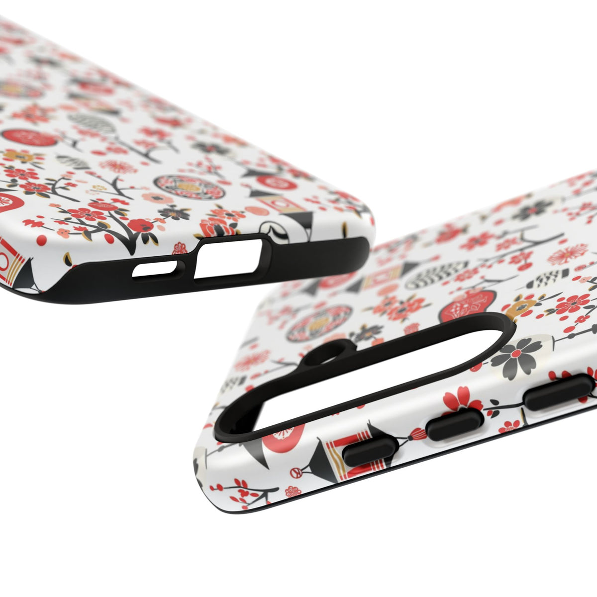 Japanese Pattern Phone Case – Elegant & Timeless Design for Your Phone 468