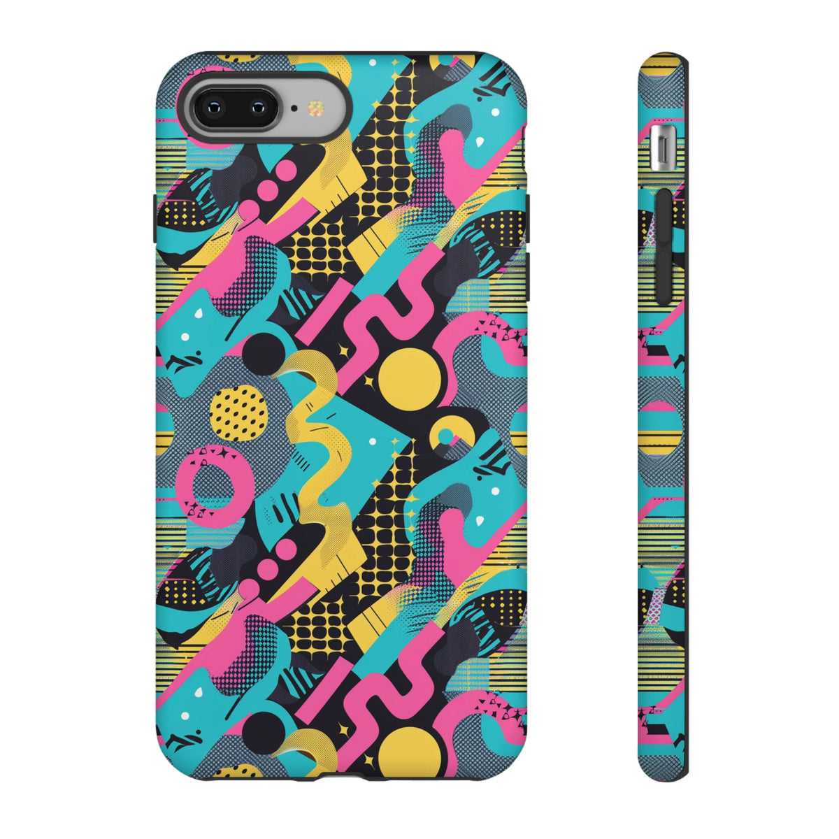 Retro 80s Seamless Phone Case – Vintage Style Meets Modern Protection 138