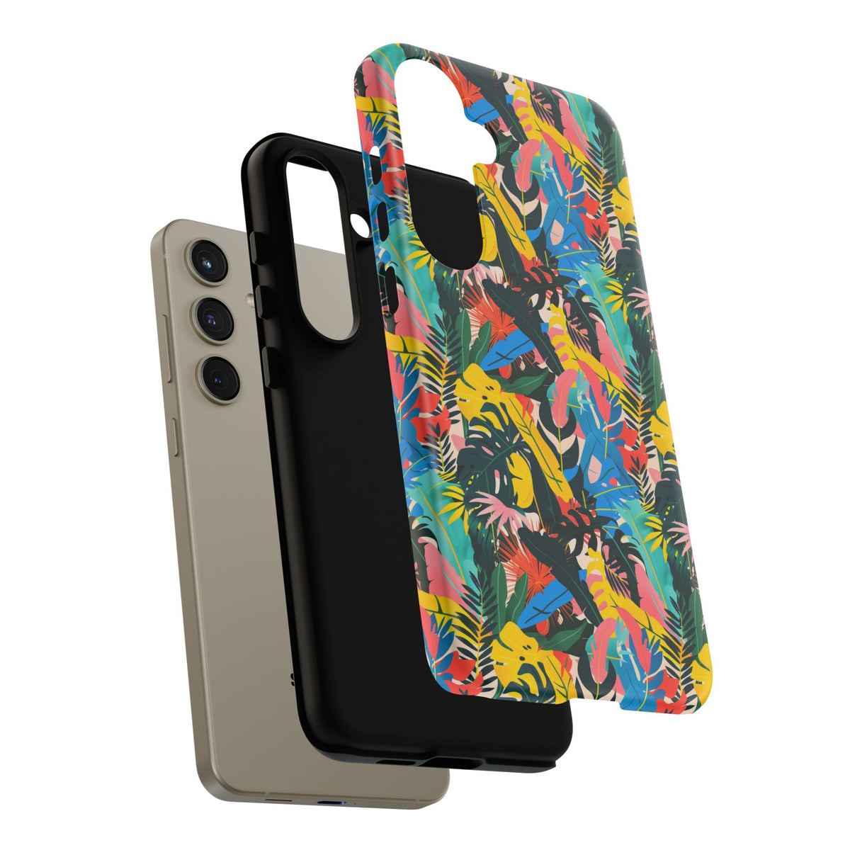 Jungle Pattern Phone Case – Exotic & Lush Design for Your Phone 346