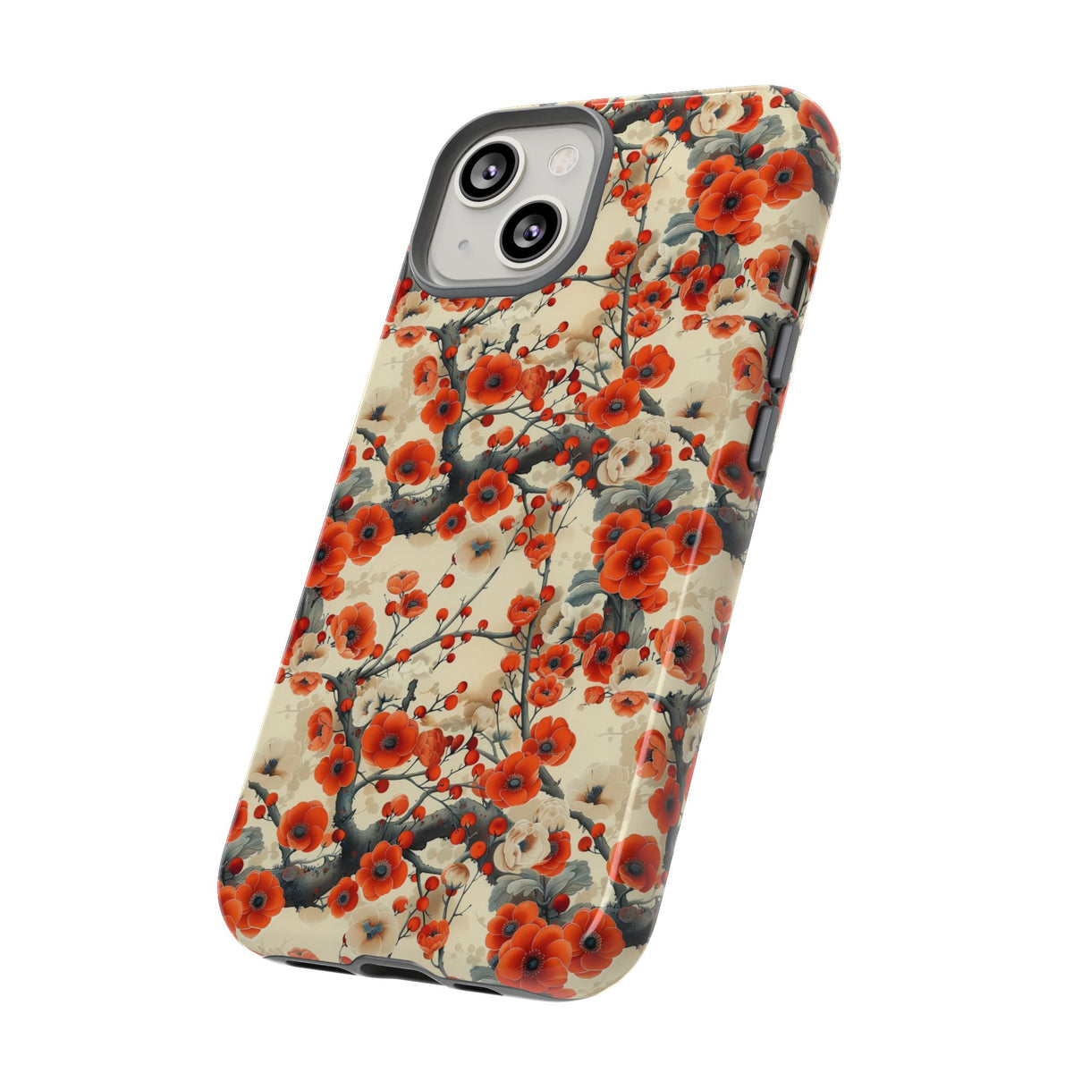 Japanese Pattern Phone Case – Elegant & Timeless Design for Your Phone 084