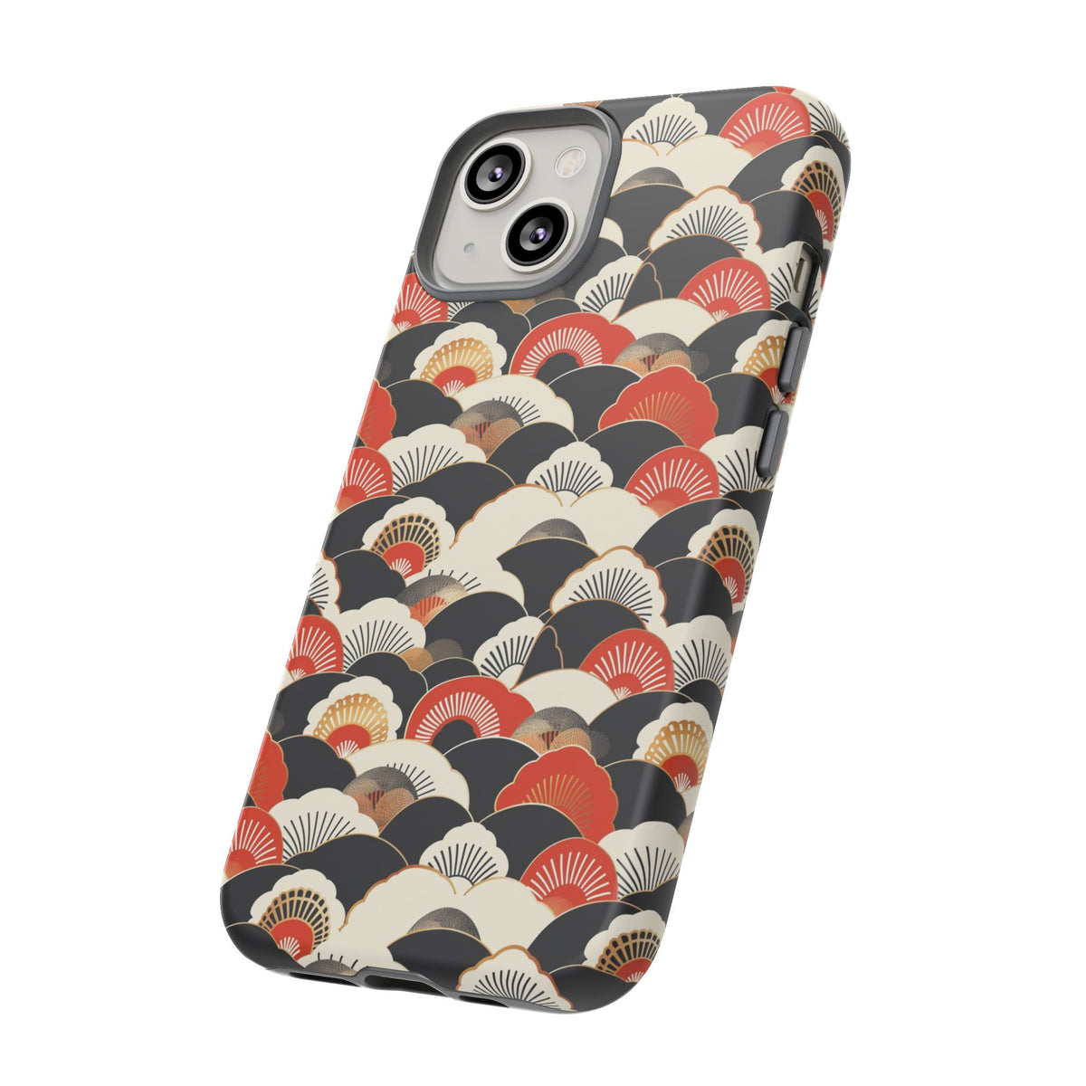 Japanese Pattern Phone Case – Elegant & Timeless Design for Your Phone 080