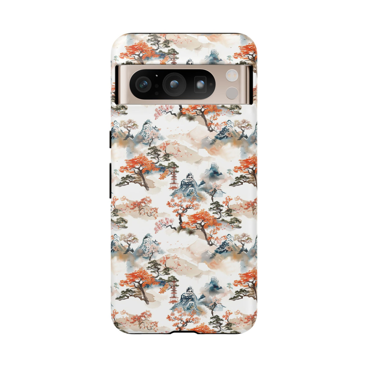 Japanese Pattern Phone Case – Elegant & Timeless Design for Your Phone 506