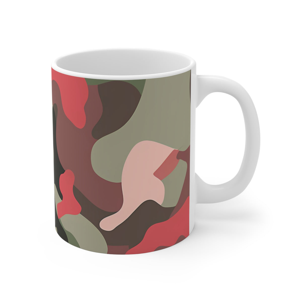 All-Over Camouflage Pattern Coffee Mug 201