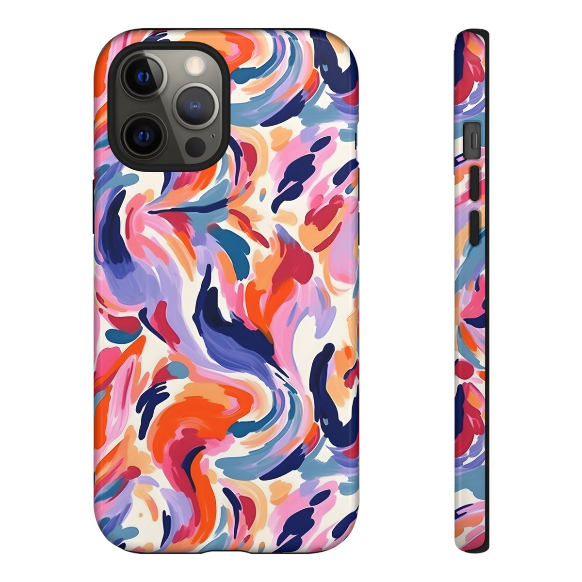 Abstract Painting Design Phone Case – Modern Art-Inspired Phone Cover 3