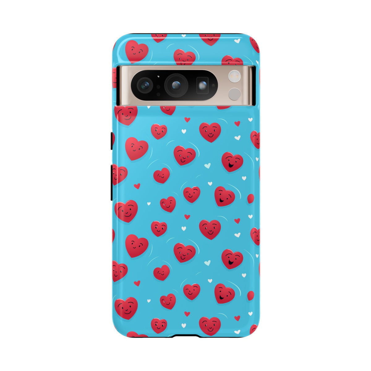 Heart Pattern Phone Case – Stylish & Loving Design for Your Device 811