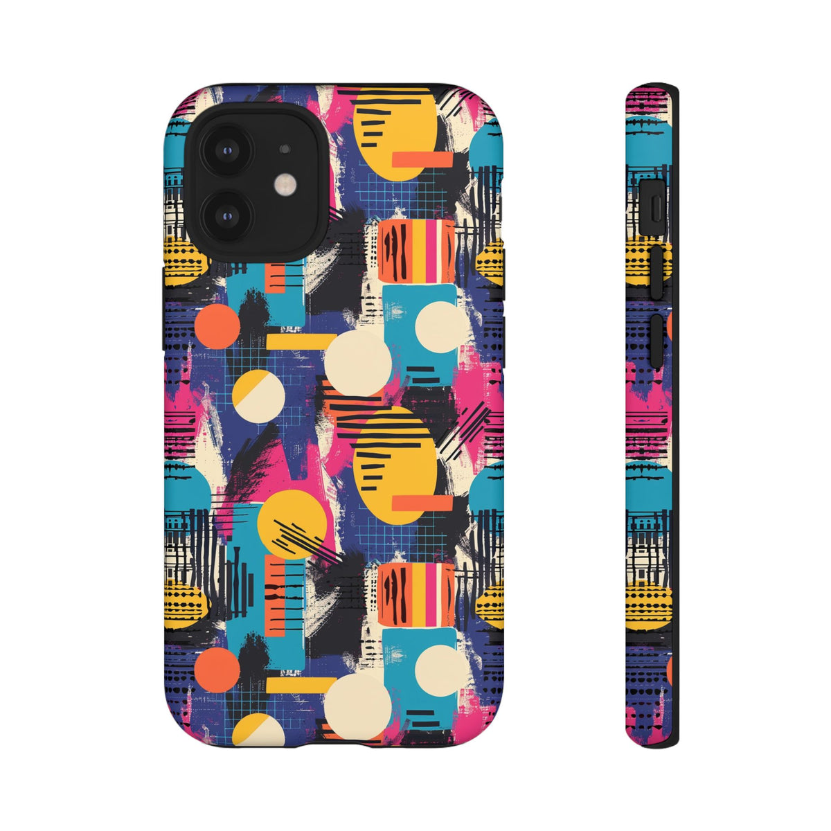 Retro 80s Seamless Phone Case – Vintage Style Meets Modern Protection 153