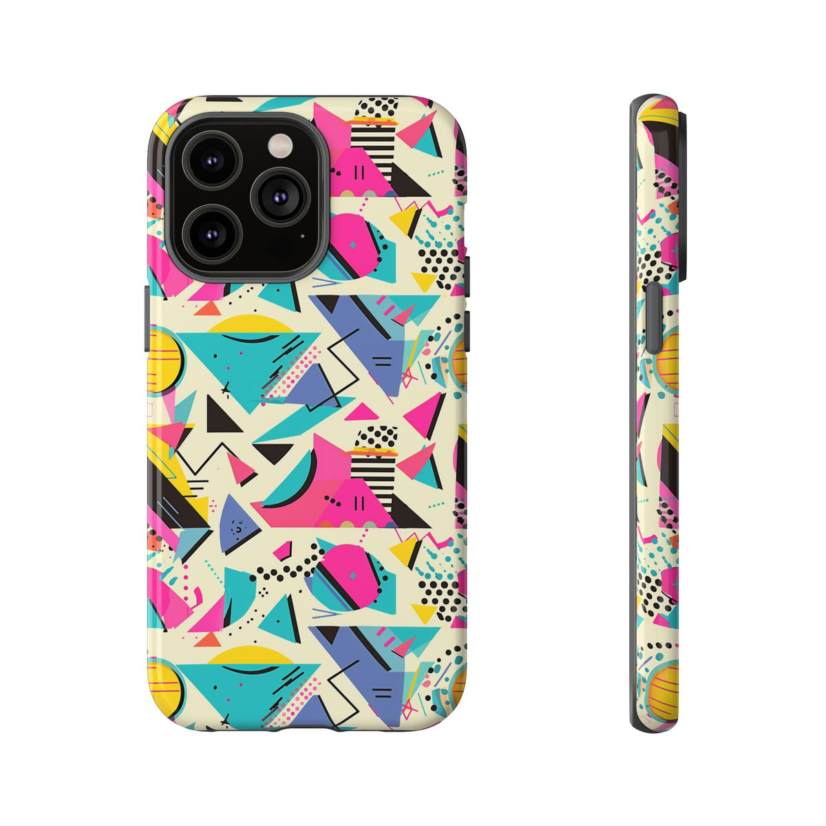 Retro 80s Seamless Phone Case – Vintage Style Meets Modern Protection 104