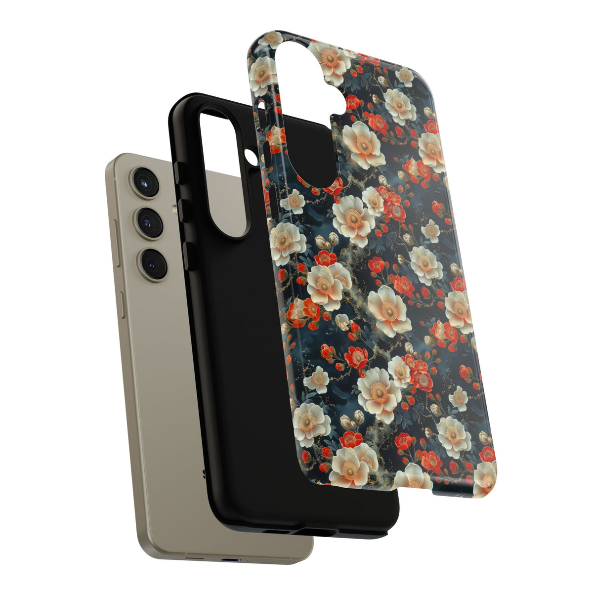 Japanese Pattern Phone Case – Elegant & Timeless Design for Your Phone 111