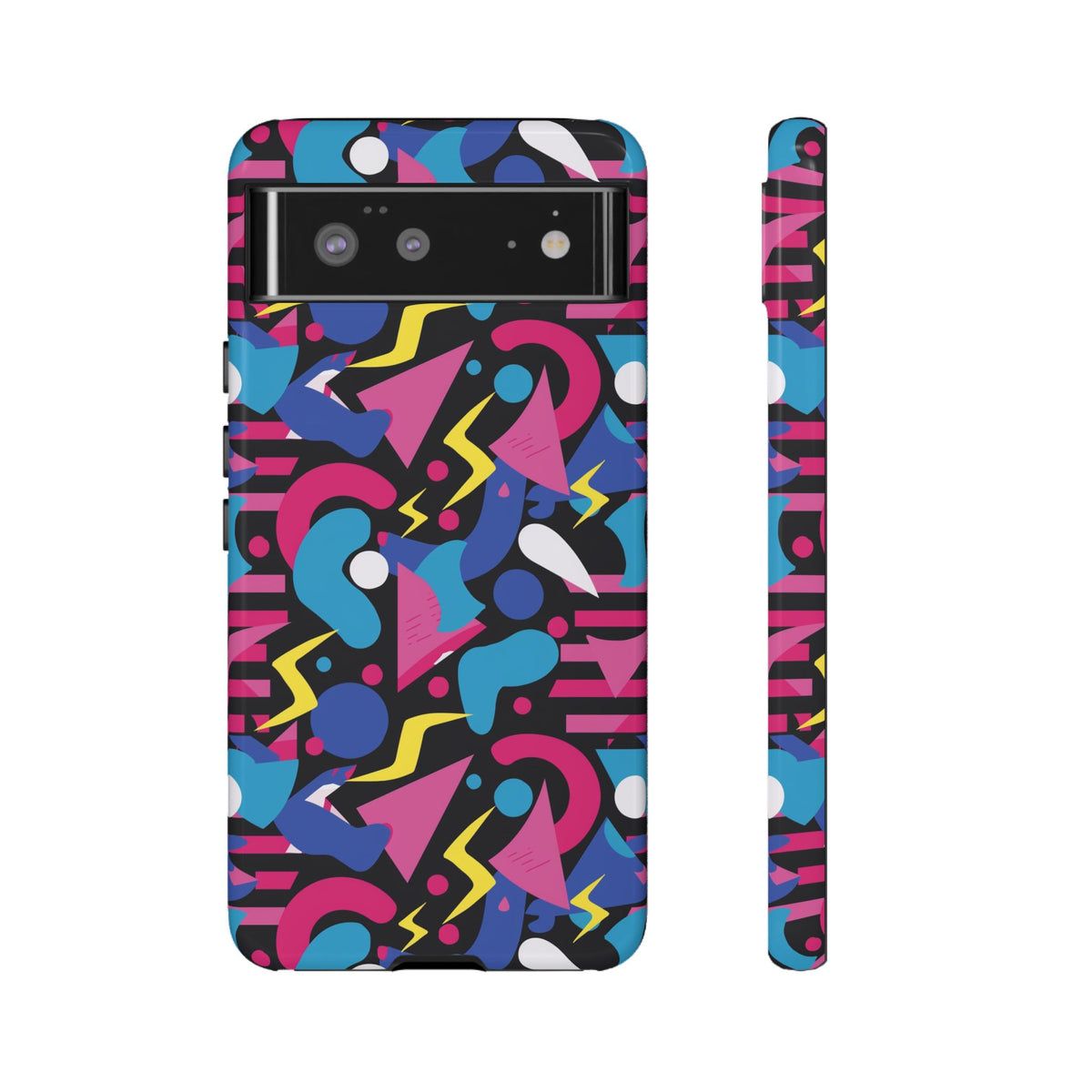 Retro 80s Seamless Phone Case – Vintage Style Meets Modern Protection 096