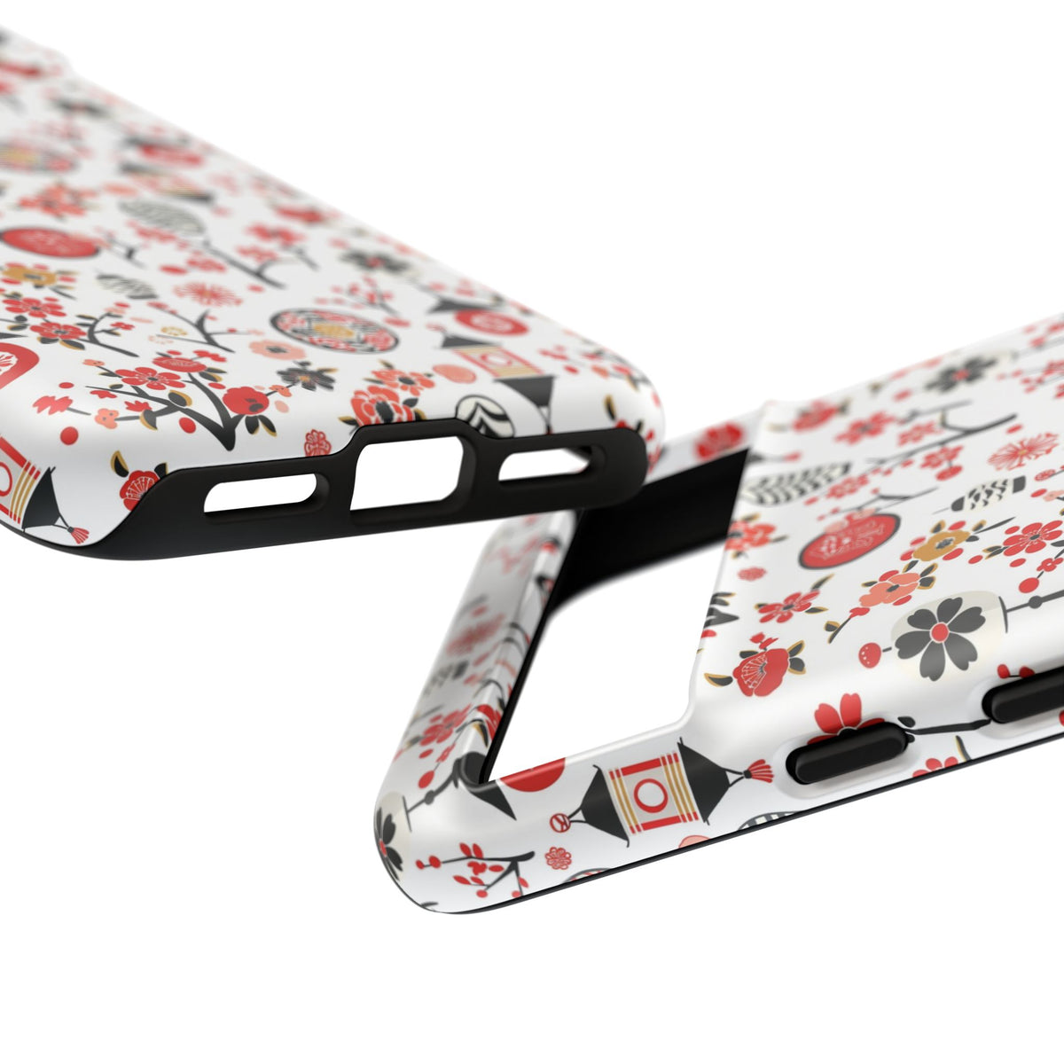 Japanese Pattern Phone Case – Elegant & Timeless Design for Your Phone 468