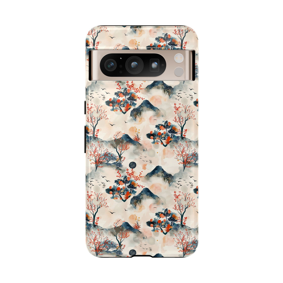 Japanese Pattern Phone Case – Elegant & Timeless Design for Your Phone 501