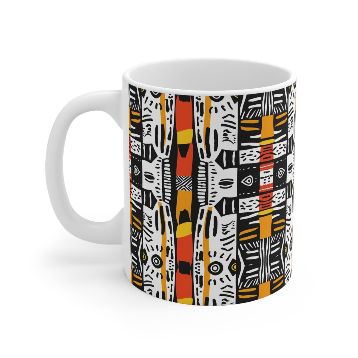 All-Over African Pattern Coffee Mug 558