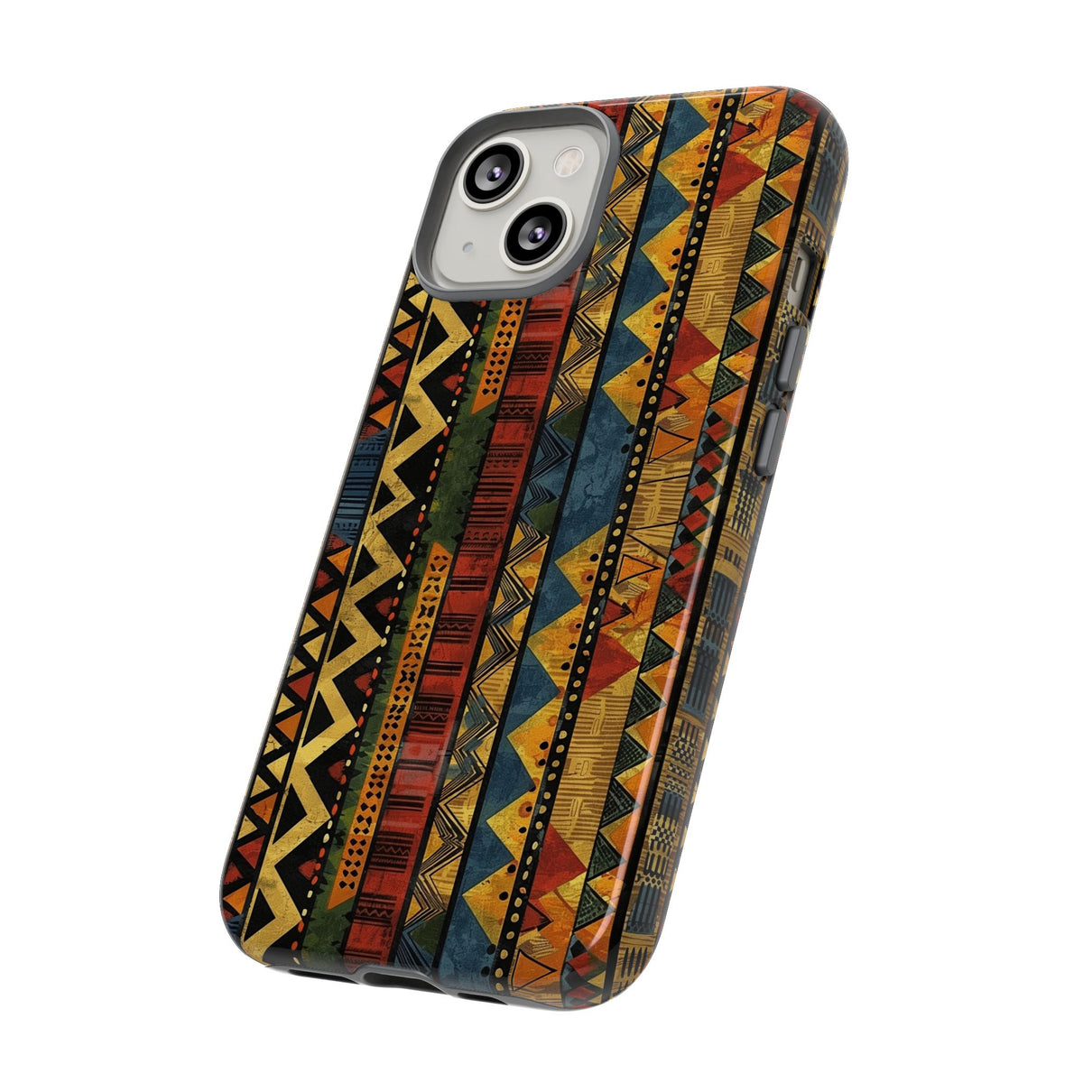 Stylish African Pattern Phone Case – Unique and Vibrant Protection 166