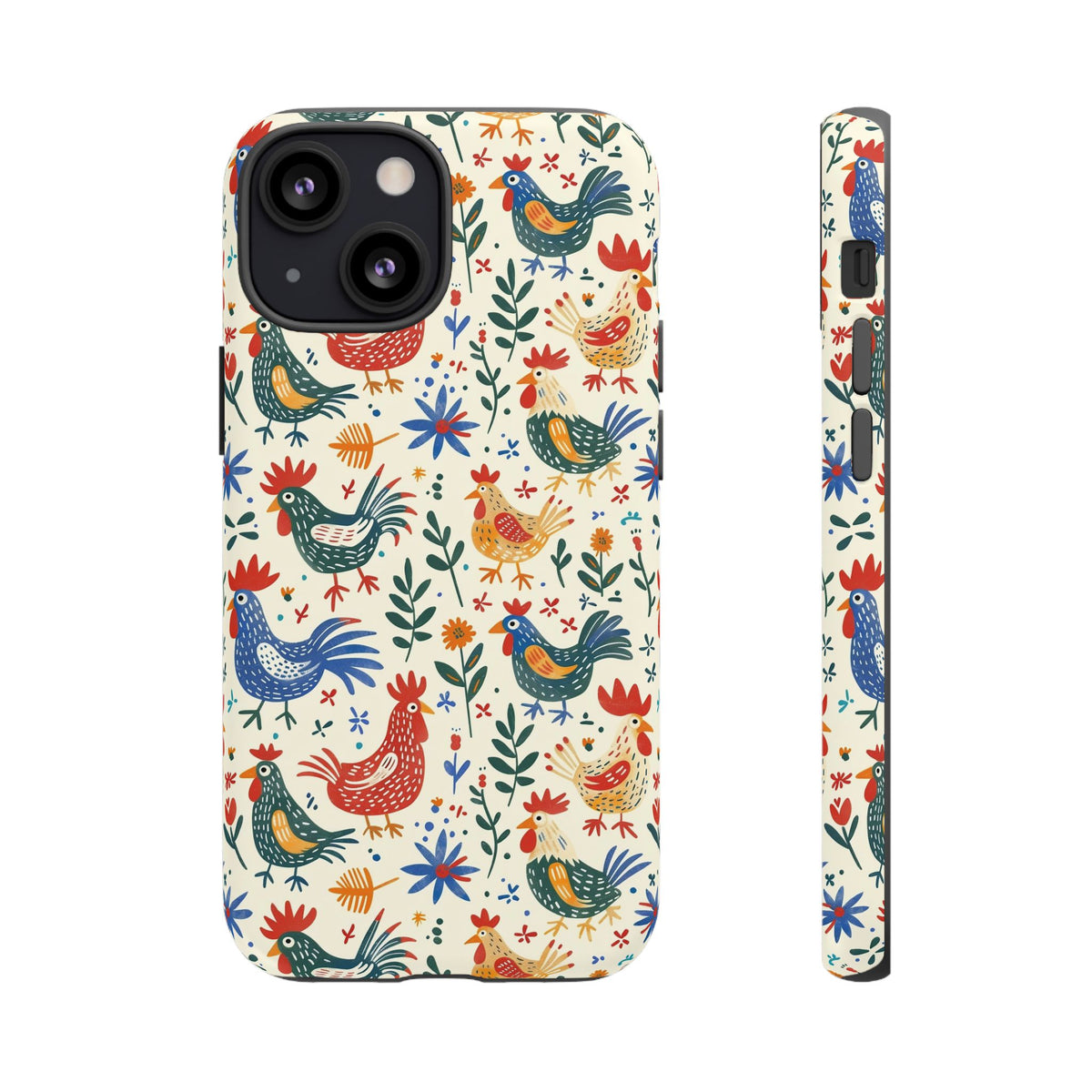 Birds Seamless Pattern Phone Case – Elegant and Timeless Avian Design 8