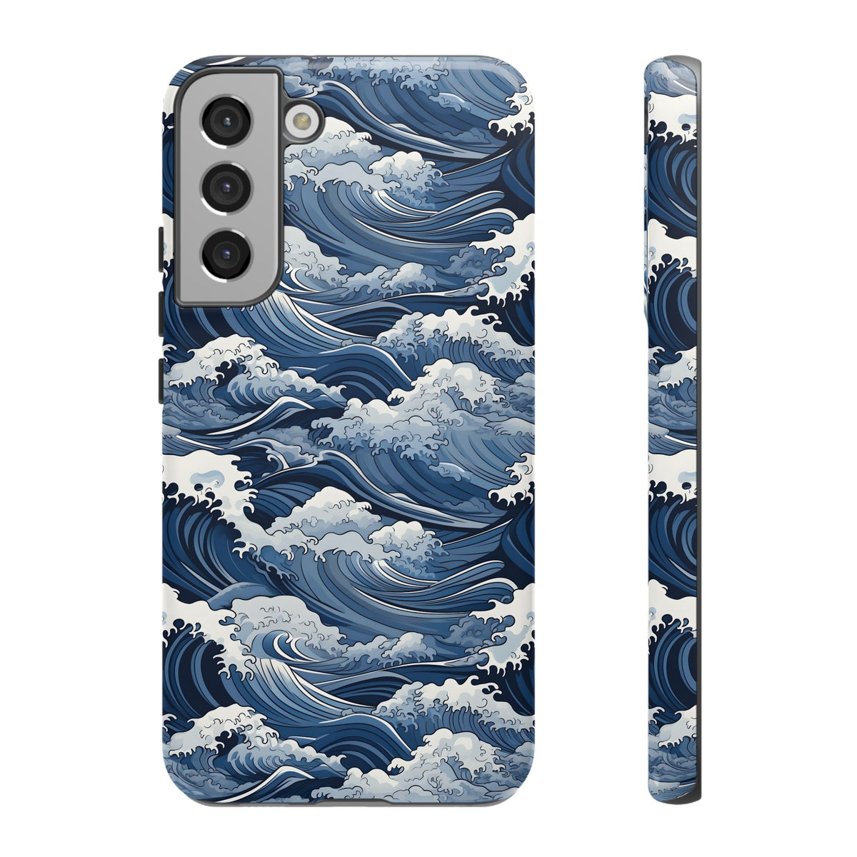 Japanese Waves Phone Case – Embrace Timeless Elegance with Classic Design