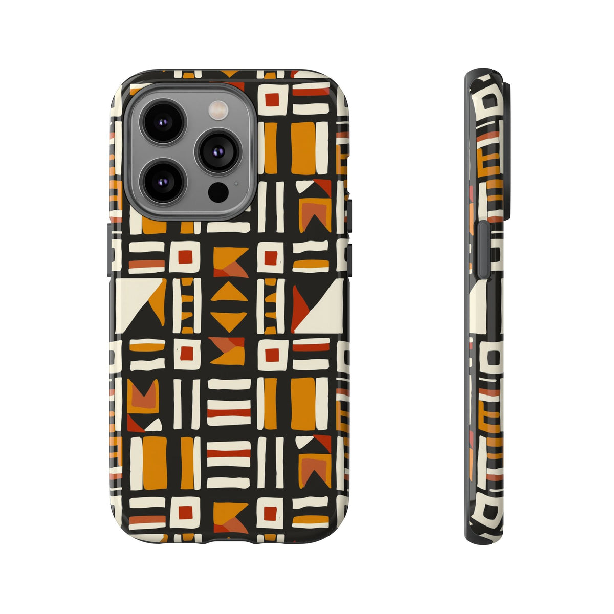 Stylish African Pattern Phone Case – Unique and Vibrant Protection 107