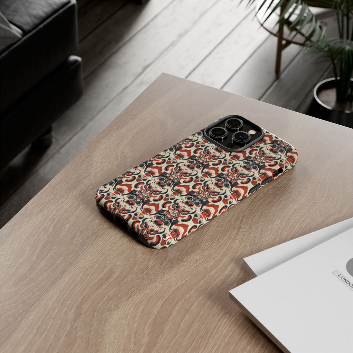 Japanese Pattern Phone Case – Elegant & Timeless Design for Your Phone 155