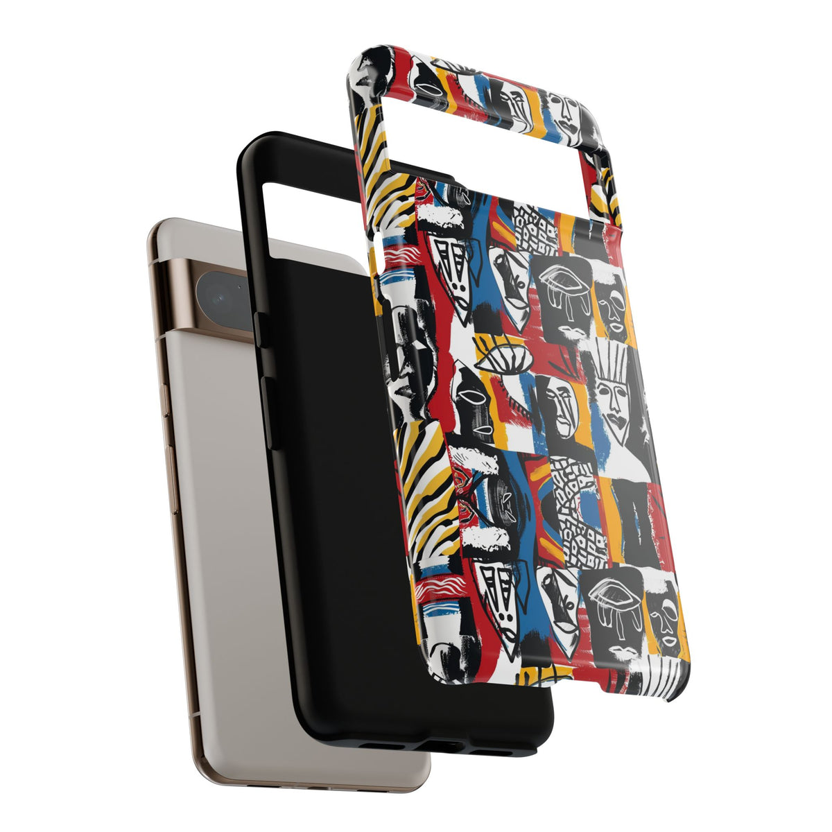 Stylish African Pattern Phone Case – Unique and Vibrant Protection 105