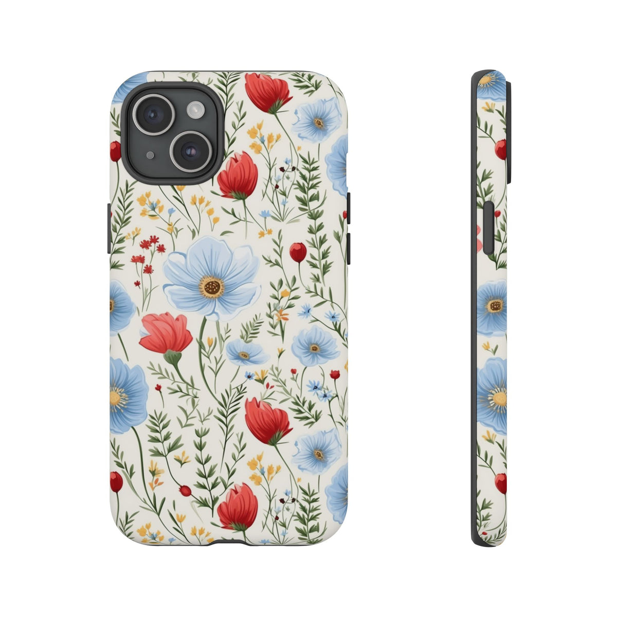 Wildflower Design Phone Case – Beautiful Nature-Inspired Floral Pattern