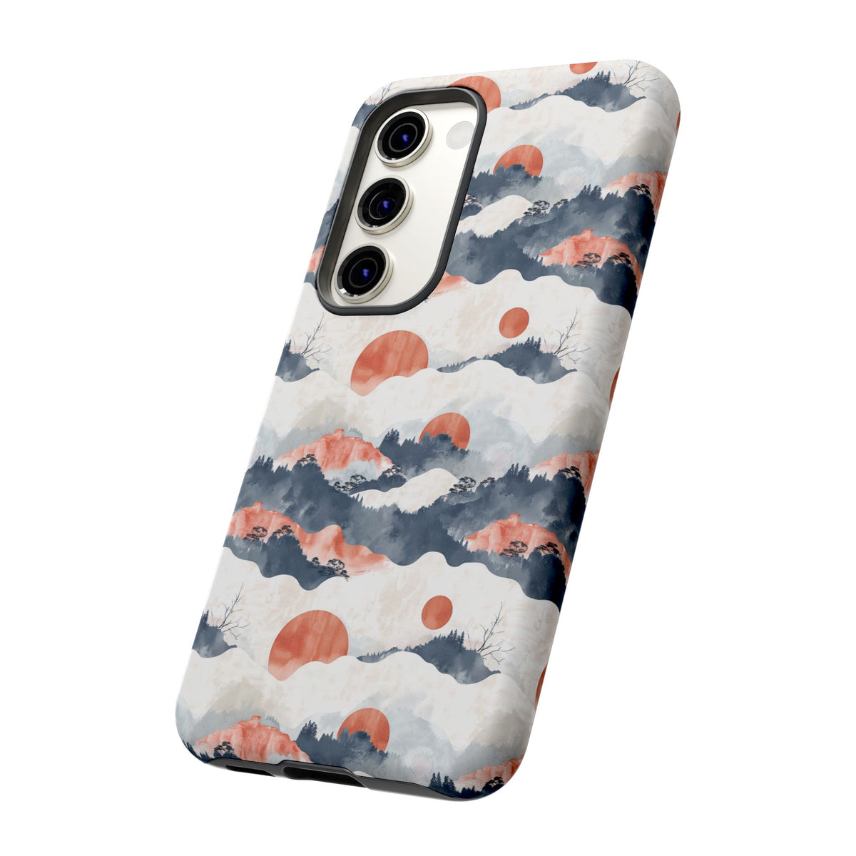 Japanese Pattern Phone Case – Elegant & Timeless Design for Your Phone 139