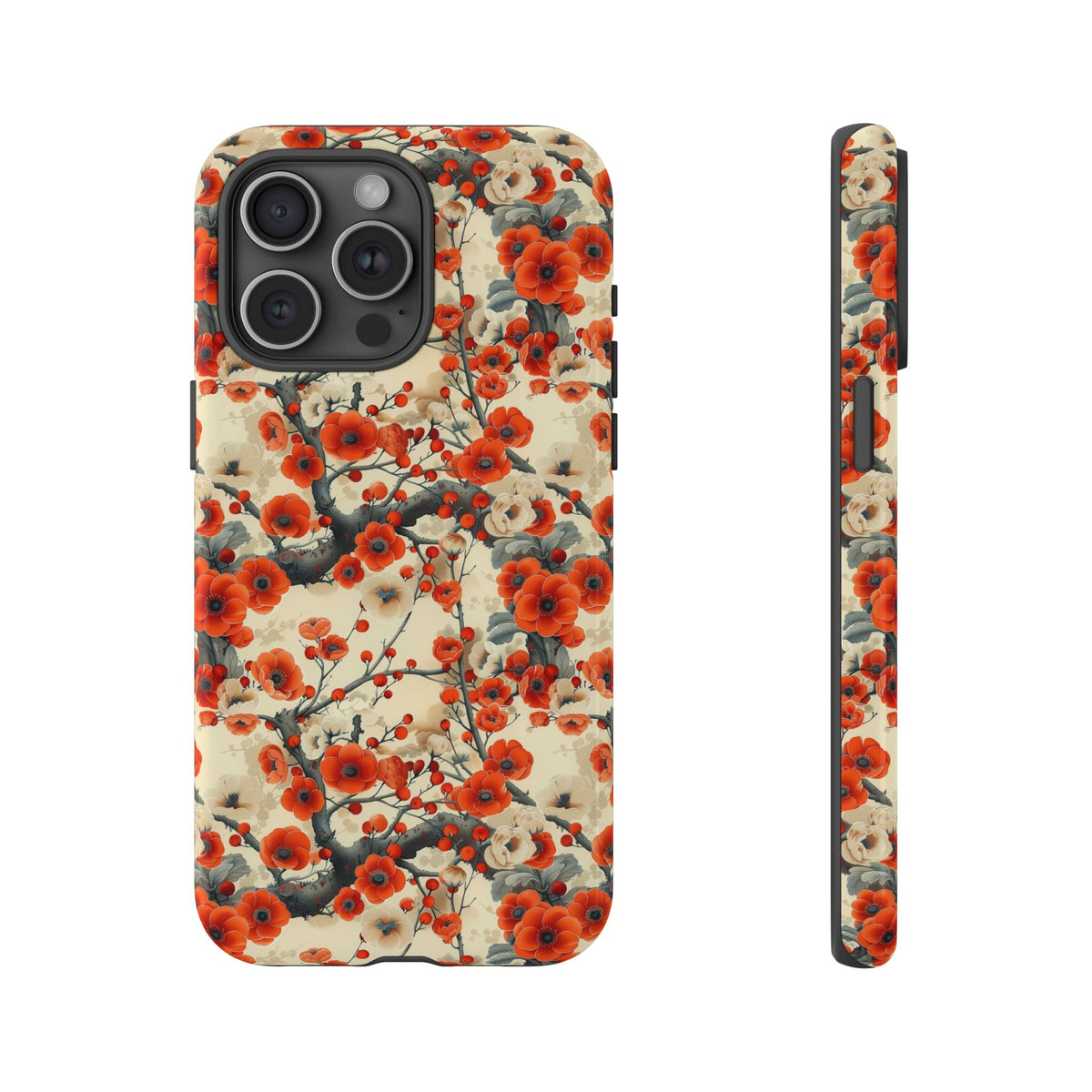 Japanese Pattern Phone Case – Elegant & Timeless Design for Your Phone 084