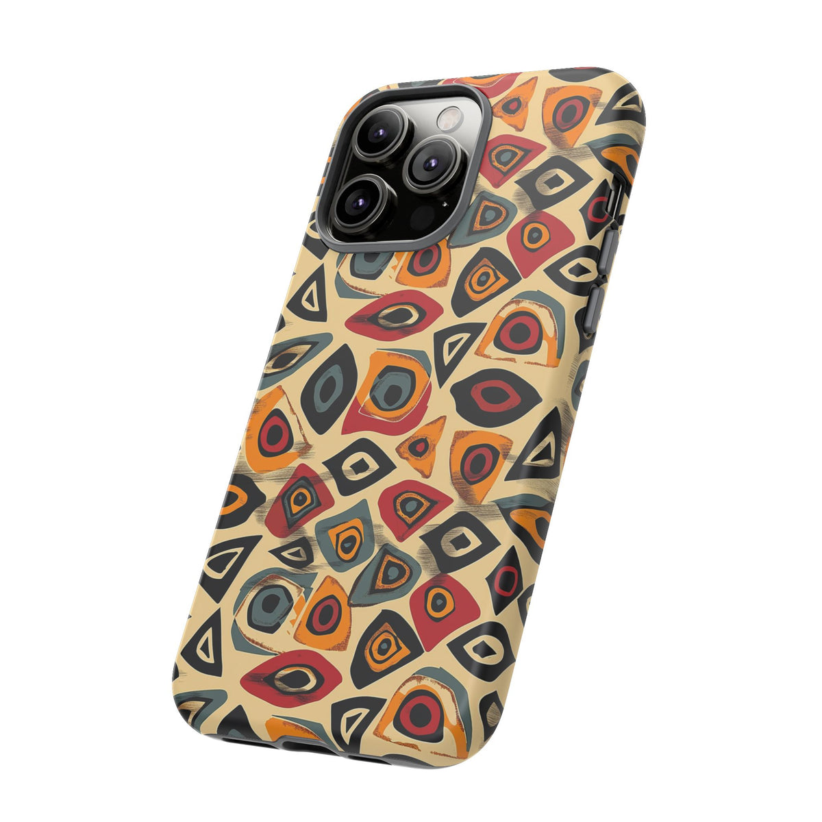 Stylish African Pattern Phone Case – Unique and Vibrant Protection 167