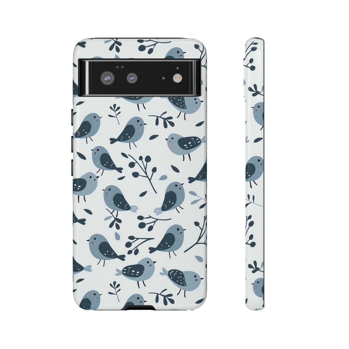 Birds Seamless Pattern Phone Case – Elegant and Timeless Avian Design 10