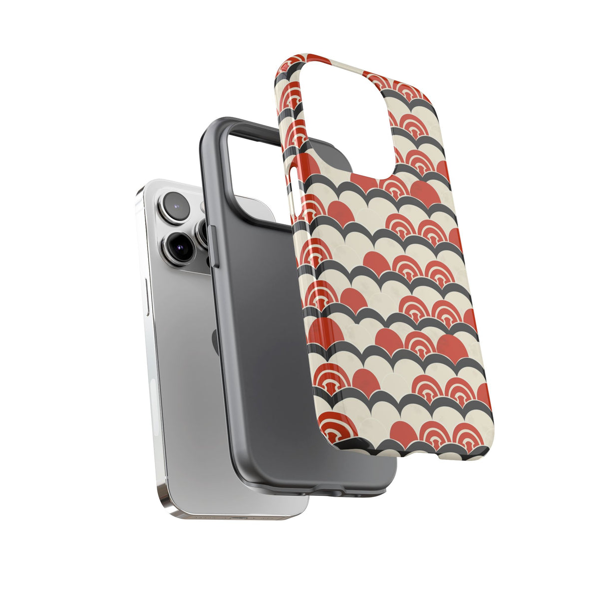 Japanese Pattern Phone Case – Elegant & Timeless Design for Your Phone 508