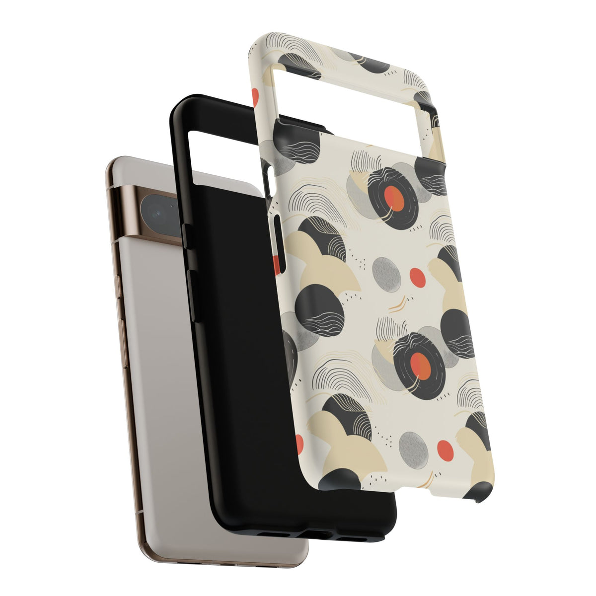 Japanese Pattern Phone Case – Elegant & Timeless Design for Your Phone 076