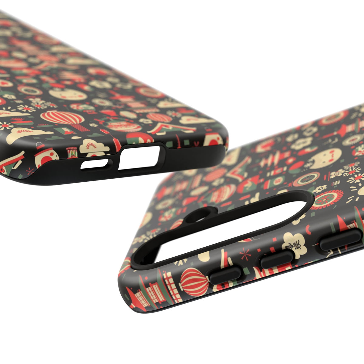 Japanese Pattern Phone Case – Elegant & Timeless Design for Your Phone 032