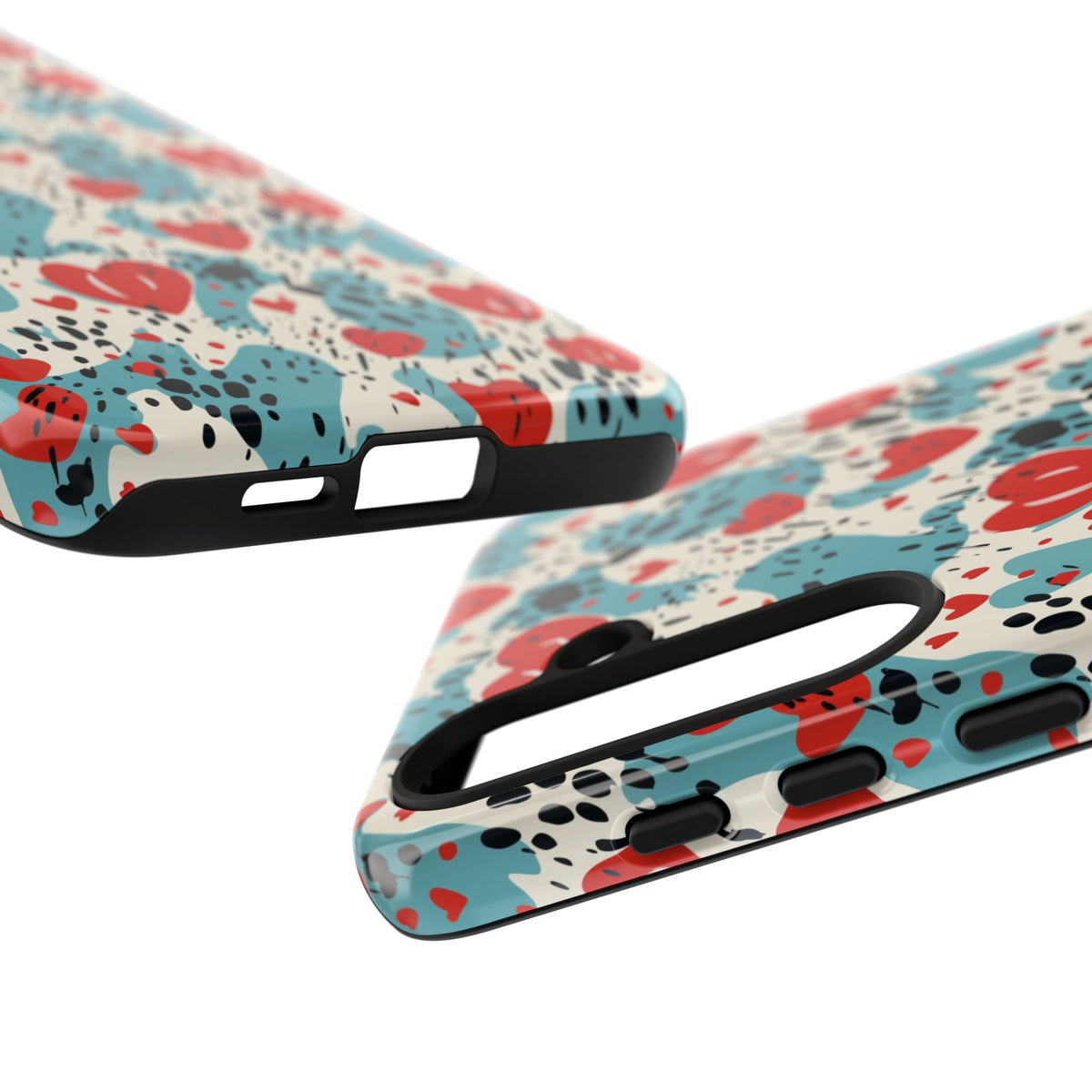 Heart Pattern Phone Case – Stylish & Loving Design for Your Device 822