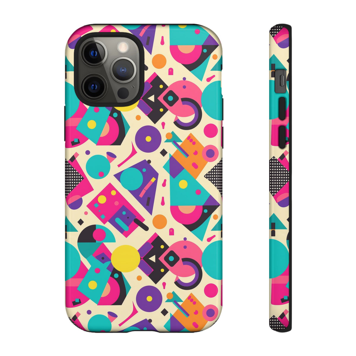 Retro 80s Seamless Phone Case – Vintage Style Meets Modern Protection 199