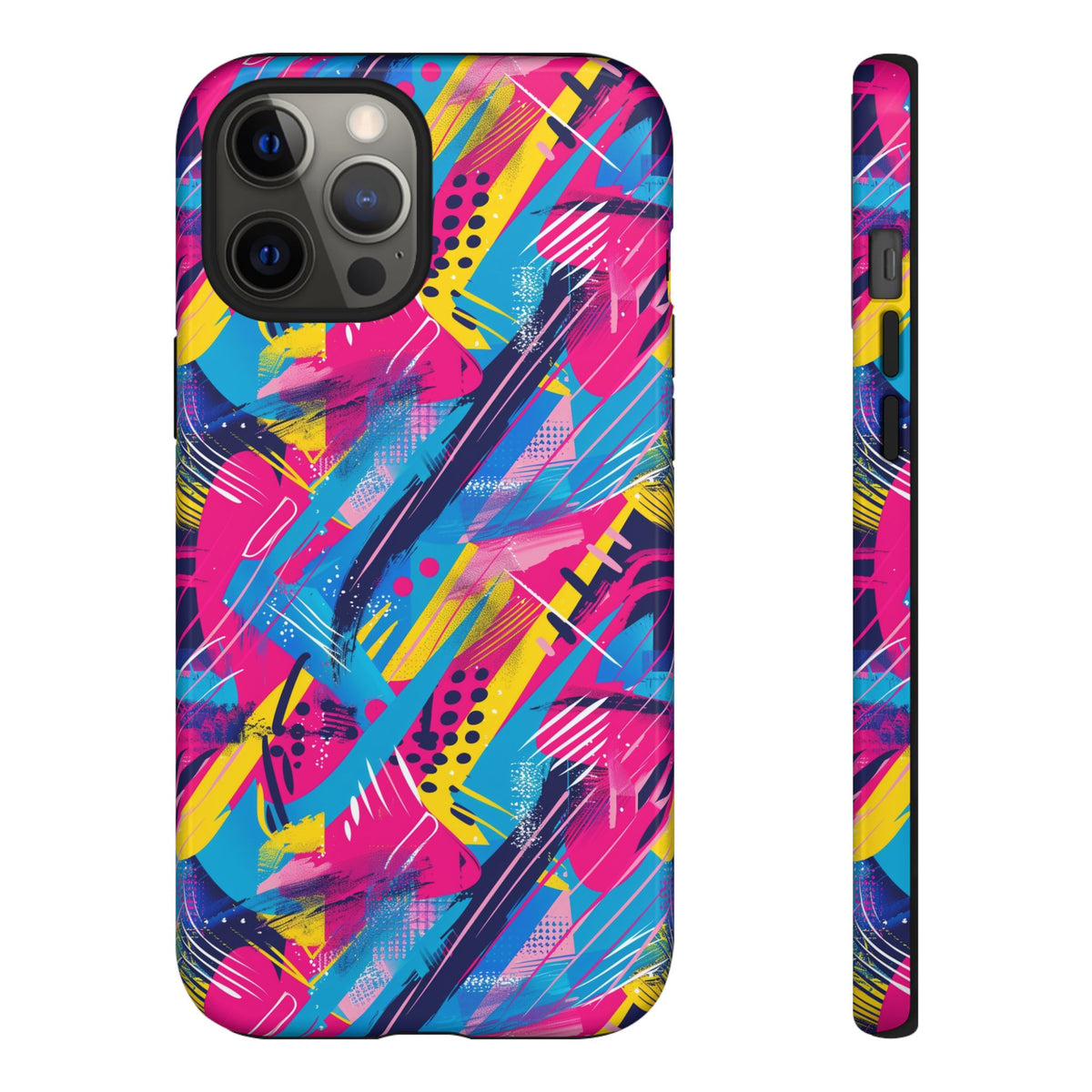 Retro 80s Seamless Phone Case – Vintage Style Meets Modern Protection 103