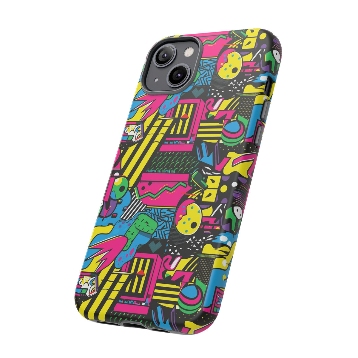 Retro 80s Seamless Phone Case – Vintage Style Meets Modern Protection 146