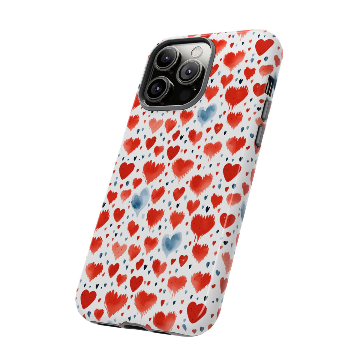 Heart Pattern Phone Case – Stylish & Loving Design for Your Device 227