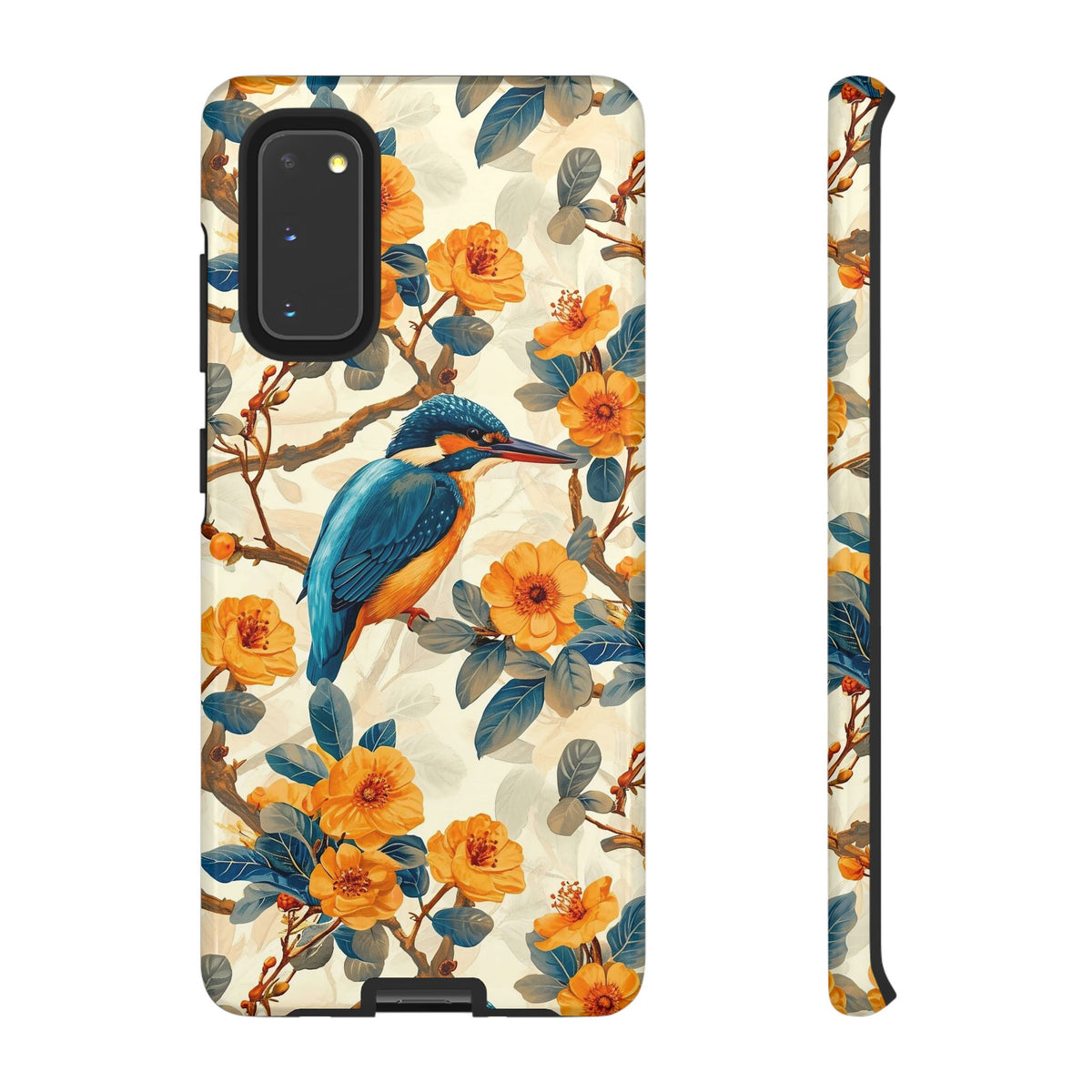 Birds Seamless Pattern Phone Case – Elegant and Timeless Avian Design