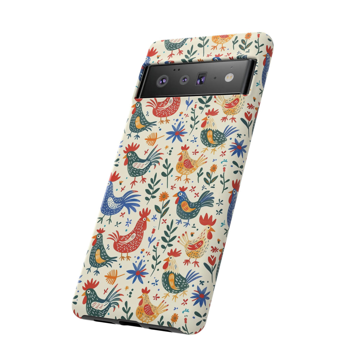 Birds Seamless Pattern Phone Case – Elegant and Timeless Avian Design 8